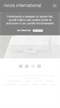 Mobile Screenshot of nicosinternational.it
